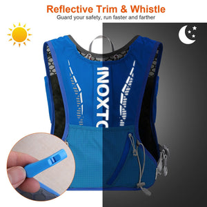 Sport Hydration Vest Running Backpack with 15oz 50oz Water running hydration bladder Adjustable Strap Storage Bag for Trail Running Marathon Race Hiking