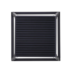 Steel 12 Inch Plyometric Jump Box for Agility Training - Anti-Slip Fitness Platform for Home Gym