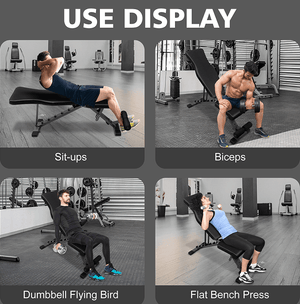 Strength Training weightlifting bench recup chair folding tilt / drop bench aerobic training abdomen arm back chest shoulder legs muscle Home / office fitness adults men and women