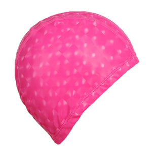 Swim Caps Waterproof Swimming Cap, pink, 2 Pack Solid Color