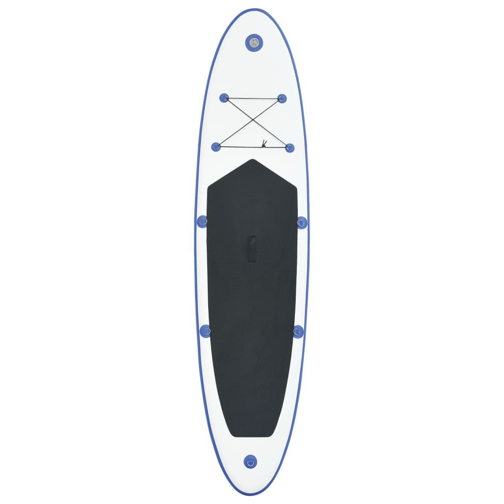 Stand Up Paddle Board Set SUP Surfboard Inflatable Blue and White