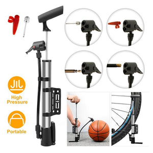 Portable Bicycle Tire Inflator Ball Mini Bike Tire Pump