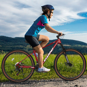 A27312 Mountain Bike 27.5 Inch Wheels, 21-Speed Mens Womens Trail Commuter City Mountain Bike, Aluminium Frame Disc Brakes Thumb Shifter Front Fork Bicycles