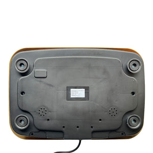 Vibration Plate Exercise Machine, Whole Body Fitness Platform for Lymphatic Drainage, Vibrating Shaker Board with 120 Speed Levels, Weight Loss and Fat Burner Workout Equipment for Women and Men