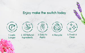 Gentle All-Natural Deodorant for Kids & Teens, Paraben-Free, Fun Fragrance Collection