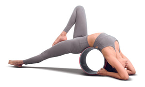 4-Pcs yoga ring, resistance strap, massage ball, yoga wheel Home Fitness Set