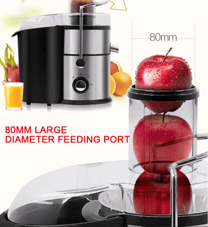Modern 900W Kitchen Juicer - Compact and Efficient for Quick Fruit and Veg Juicing at Home