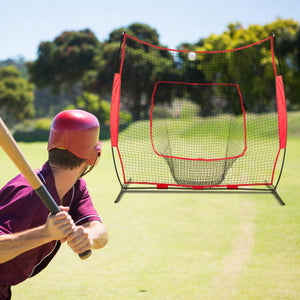 7x7ft Baseball Softball Tee ball Practice softball Net Batting Hitting Pitching Training baseball Net