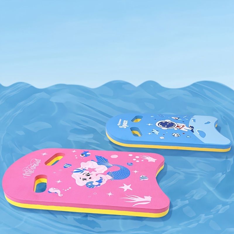 Kid's Cartoon Swimming Floating Kickboard; Swimming Board; Training Aid For Children Toddlers Beginners Pool
