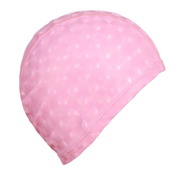 Swim Caps Waterproof Swimming Cap, pink, 2 Pack Solid Color