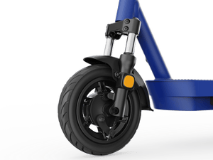 Dual-Suspension Electric Scooter w/ hoverboard43.5 Miles Max scooter Operating Range & 24 mph Max Speed - Blue