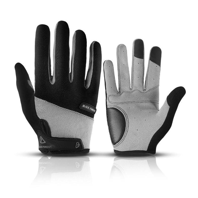 Bicycle Full Finger Cycling Bike Gloves Absorbing Sweat for Men and Women Outdoor Sports Protector