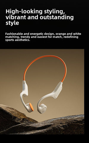 Bluetooth headset 32G memory earbuds not into the ear sports running anti-drop headphones