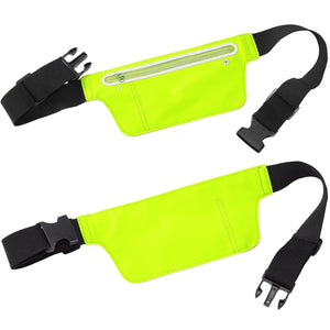 Unisex Sport Waist Pack Running Belt Bag Pouch Adjustable flip belt Bounce Free Sweat-Proof Lightweight Slim