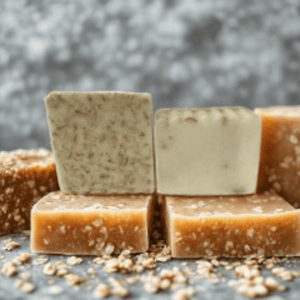 Organic Oatmeal and Castile Artisan Soap - Nourishing & Moisturizing