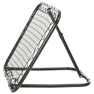 Soozier Adjustable Soccer Rebounder Portable Training Goal for Football Baseball Basketball Black