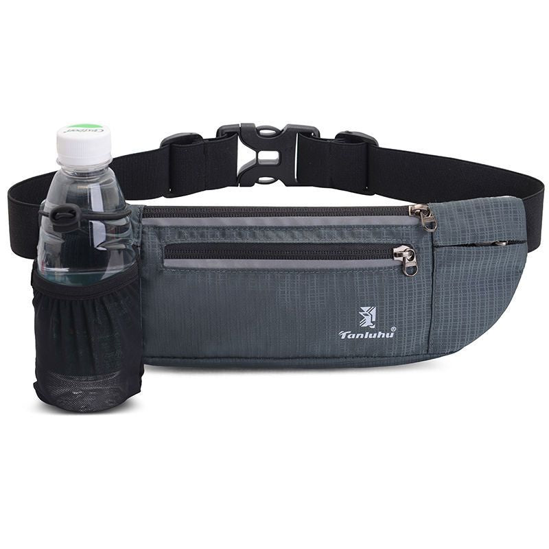 Unisex running belt Waist Bag; Multifunctional Elastic Phone Belt Bag; flip belt Equipment for Outdoor Sports Running