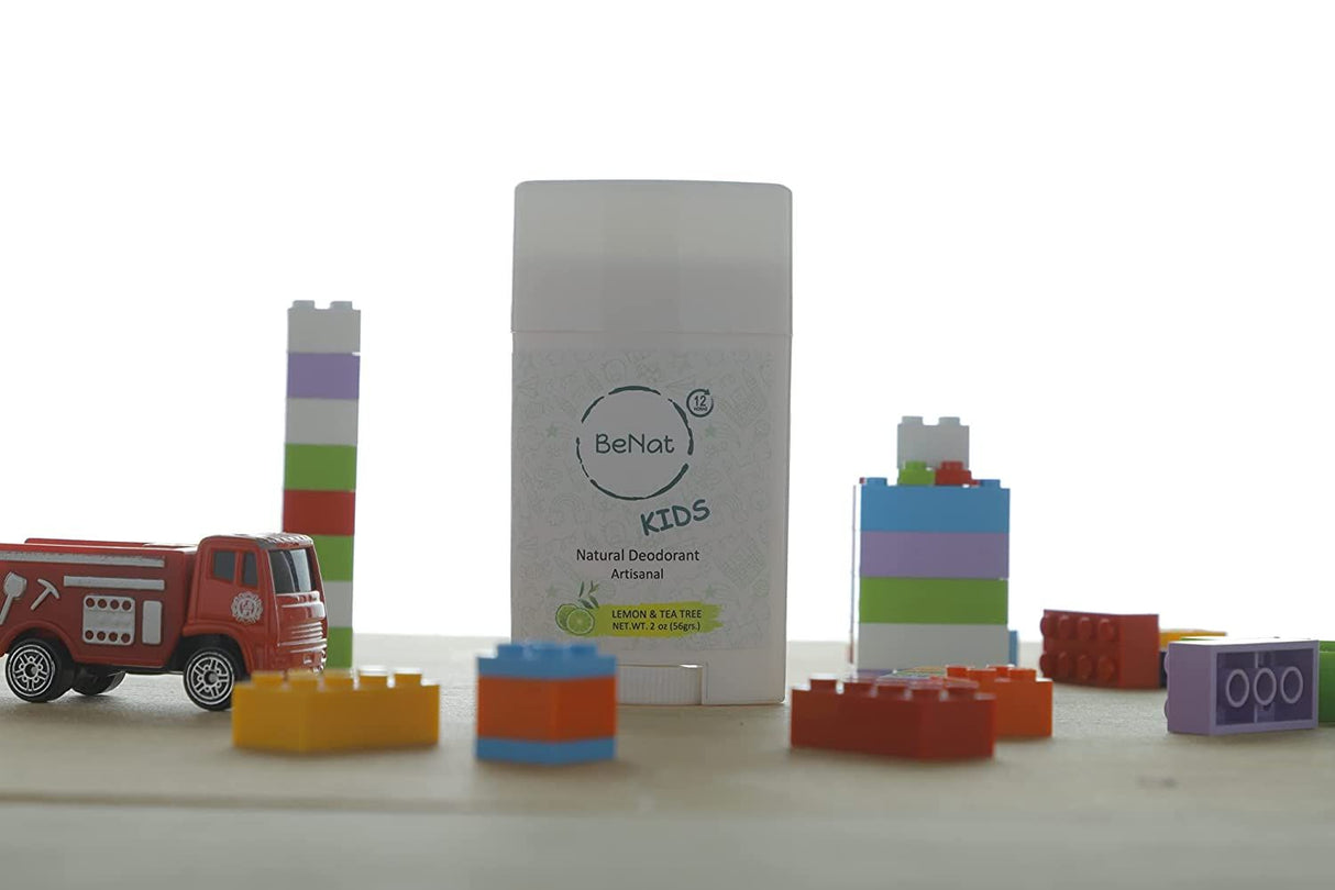 Gentle All-Natural Deodorant for Kids & Teens, Paraben-Free, Fun Fragrance Collection