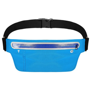 Unisex Sport Waist Pack Running Belt Bag Pouch Adjustable flip belt Bounce Free Sweat-Proof Lightweight Slim
