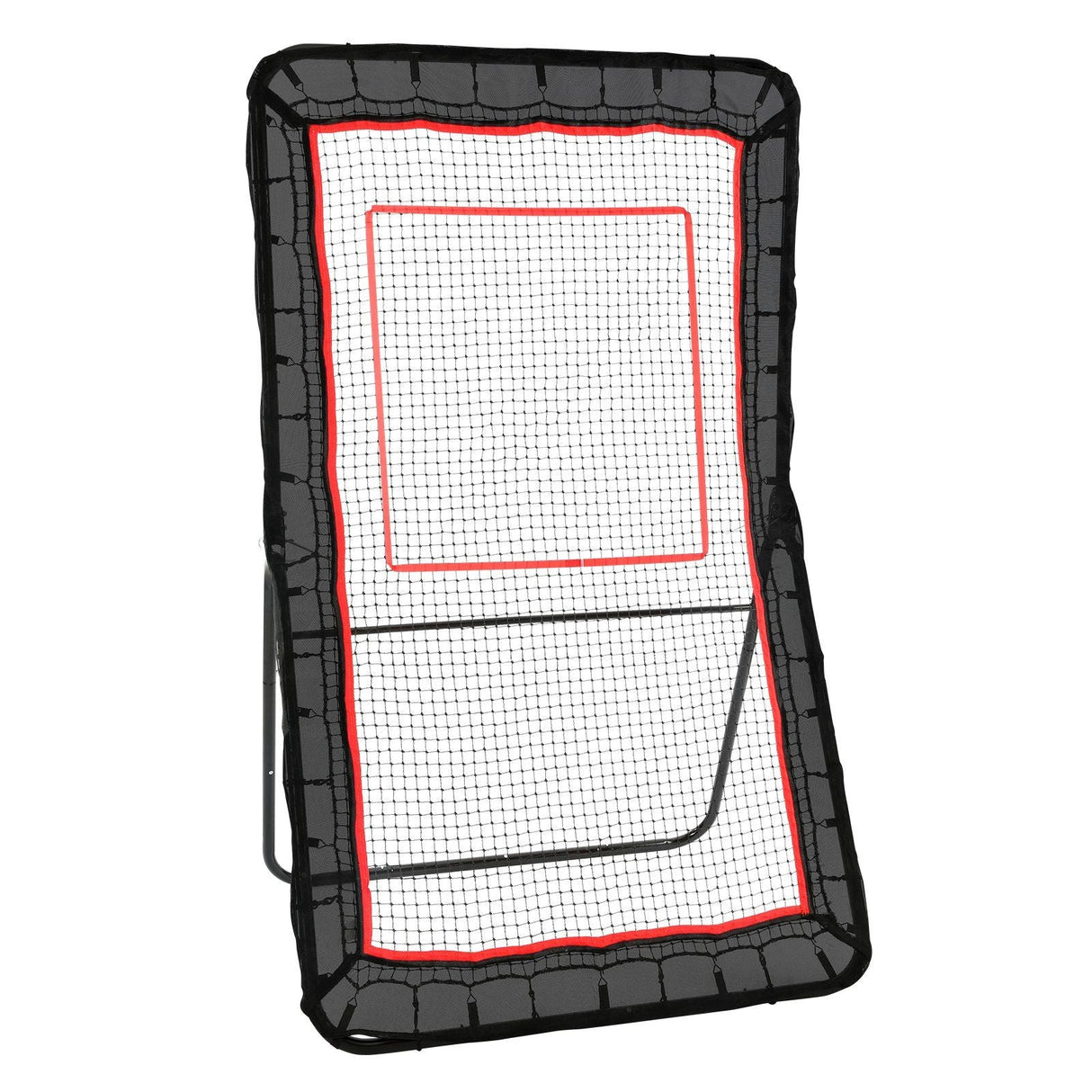 Lacrosse Rebounder for Backyard, 4x7 Ft Volleyball Bounce Back Net,
