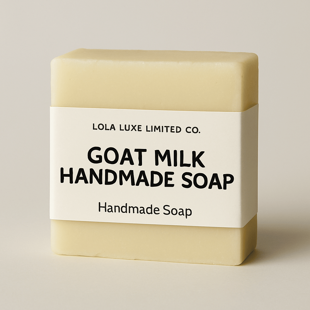 Organic Goat Milk Artisan Soap for Nourishing Skin Care