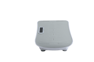 Full Body Vibration Plate Crazy Fitness Massage 10-Frequency Weight Loss & Fat Burner Shaking Machine For Unisex Grey 034