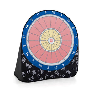 Lawn Games Large Dart Board with Kick Balls