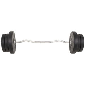 Barbell and Dumbbell Set 132.3 lb