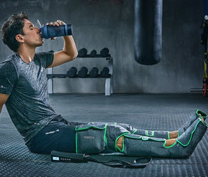Heat-Enhanced Vortix Leg Compression Device