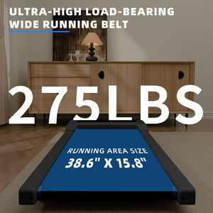 Compact High-Efficiency Brushless Motor Treadmill with LED Display for Home Fitness