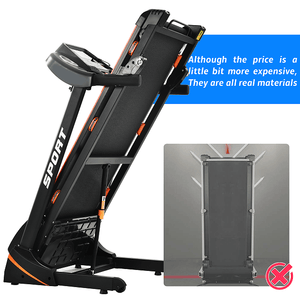 330LBS Folding peloton Treadmill Aerobic Training 14.8KM/h Running Fitness LCD Display 5in 3.5HP motor, Medium Treadmill Home / Office adult men and women