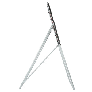 Folding Lacrosse Rebounder for Backyard, 3x4 Ft Volleyball Bounce Back Net, Pitchback Throwback Baseball Softball Return Training Screen,