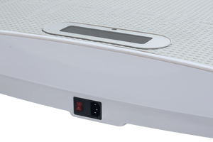 Full Body Vibration Plate Crazy Fitness Massage 10-Frequency Weight Loss & Fat Burner Shaking Machine For Unisex Grey 034