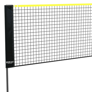 Badminton Net, Height Adjustable Volleyball Net, 20ft Wide Foldable Pickleball Net, Portable Tennis Net Set with Poles, Stand, Bag,