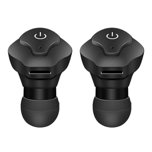 Wireless Earbuds CSR V4.2 In-ear Stereo Headsets IP44 Waterproof Apt-X TWS Headphones Noise Cancelling