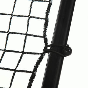 Soozier Soccer Rebounder Net Adjustable Foldable Multi-Sport Training for Soccer Practice 8.5' x 6.5'