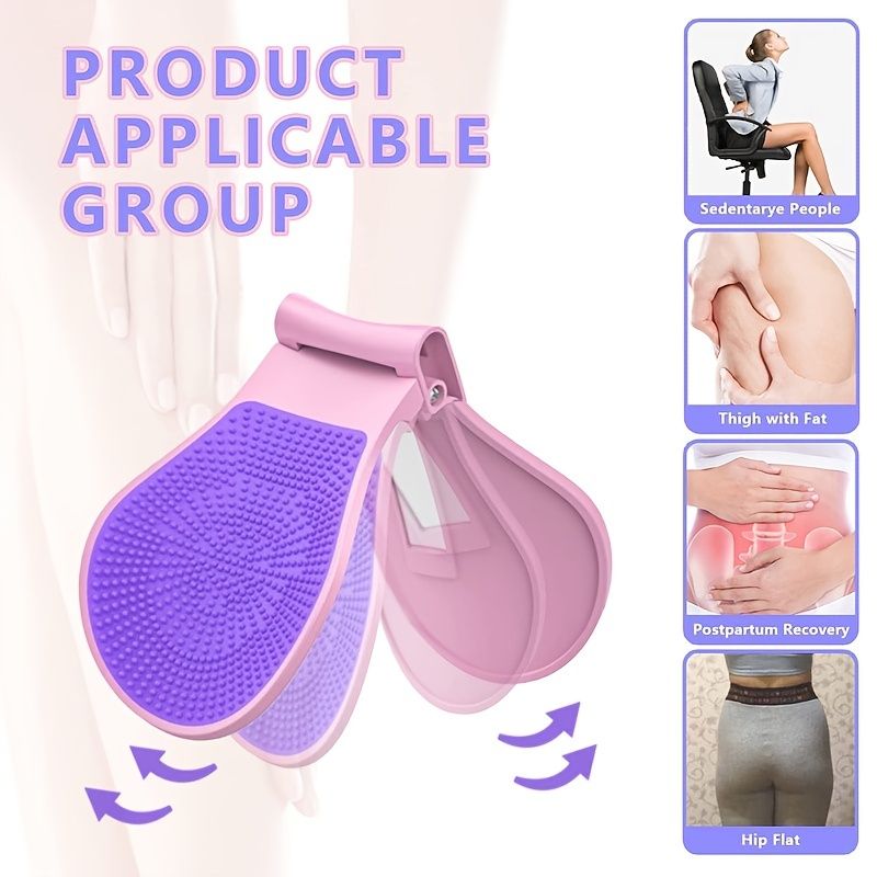 Butt Trainer; Pelvic Floor Muscle Exercise Correction; Exerciser for Inner Thighs Postpartum Rehabilitation; Buttocks; Legs; Home Gym Fitness Equipment