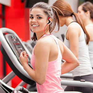 Wireless Headsets V4.1 Sport In-Ear Stereo Headphones Sweat-proof Noise Canceling Earphones Back-earbuds for any activity