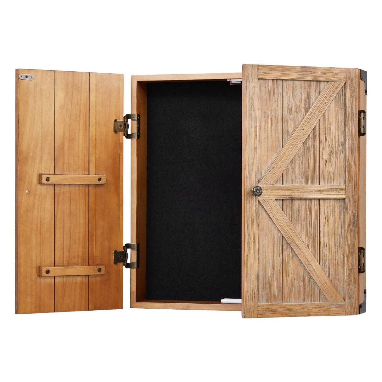 Solid Wood Dartboard Cabinet Official Size (Dart board Not Included)