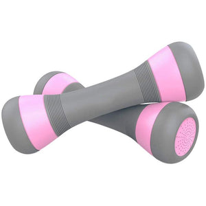Ladies Adjustable Dumbbells Fitness Equipment Barbell Tablets Cast Iron Coated Plastic Yoga Dumbbell Plastic Dumbbells 2 Kilos to 4kilos Weight