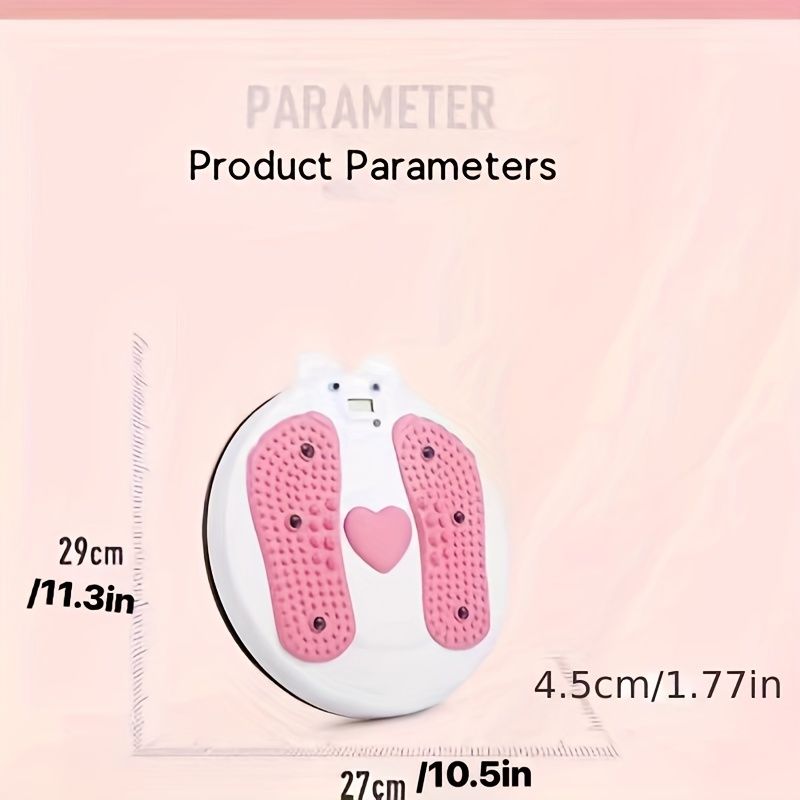 Smart Timer Twist Board for Unisex Workout - Fitness Tool for Adults and Kids