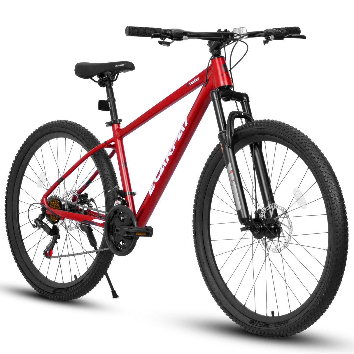 A27312 Mountain Bike 27.5 Inch Wheels, 21-Speed Mens Womens Trail Commuter City Mountain Bike, Aluminium Frame Disc Brakes Thumb Shifter Front Fork Bicycles