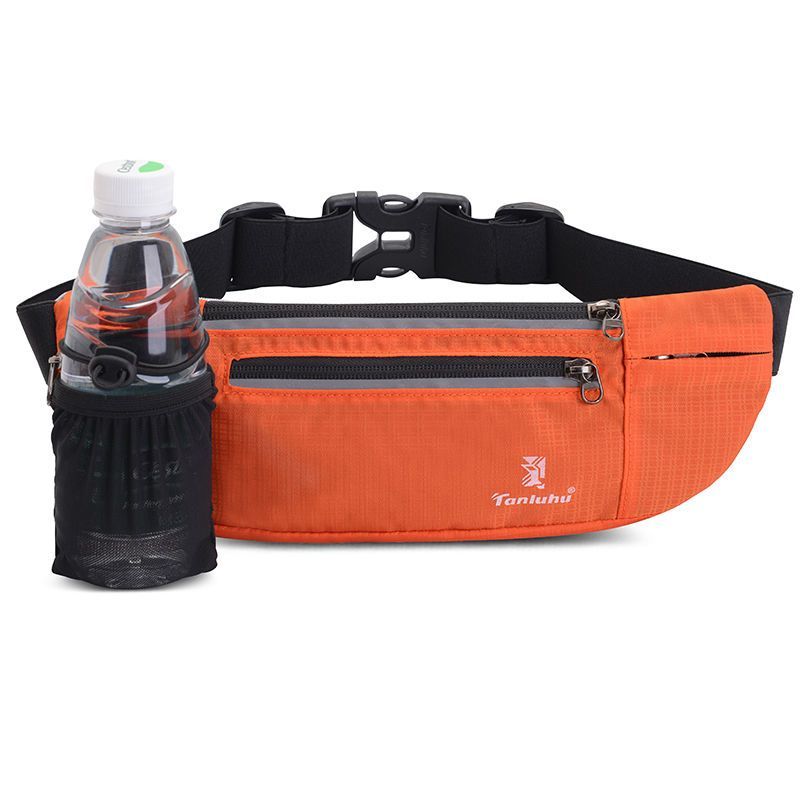Unisex running belt Waist Bag; Multifunctional Elastic Phone Belt Bag; flip belt Equipment for Outdoor Sports Running