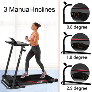 FYC Folding peloton Treadmill for Home - Slim Compact Running Machine Portable Electric Treadmill