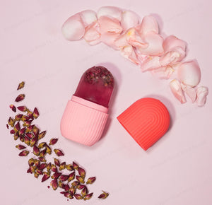 Ice Face Roller; Ice Roller Silicone Cube for Face and Eye; Ice Mold for Face; Reusable Face Massage; Facial Beauty Ice Roller; Ice Mold for Face Gifts for Her Mom