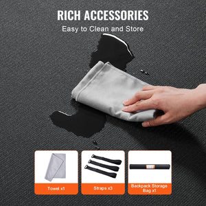 Exercise Mat, Non-Slip High Density Premium Yoga Mat,