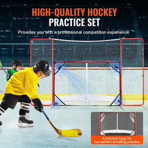 hockey net, hockey goal, youth street hockey net Outdoor Steel Hockey Net 72"