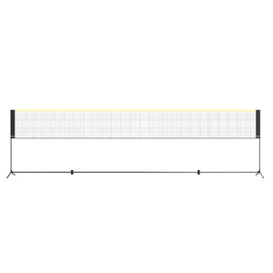 Badminton Net, Height Adjustable Volleyball Net, 20ft Wide Foldable Pickleball Net, Portable Tennis Net Set with Poles, Stand, Bag,
