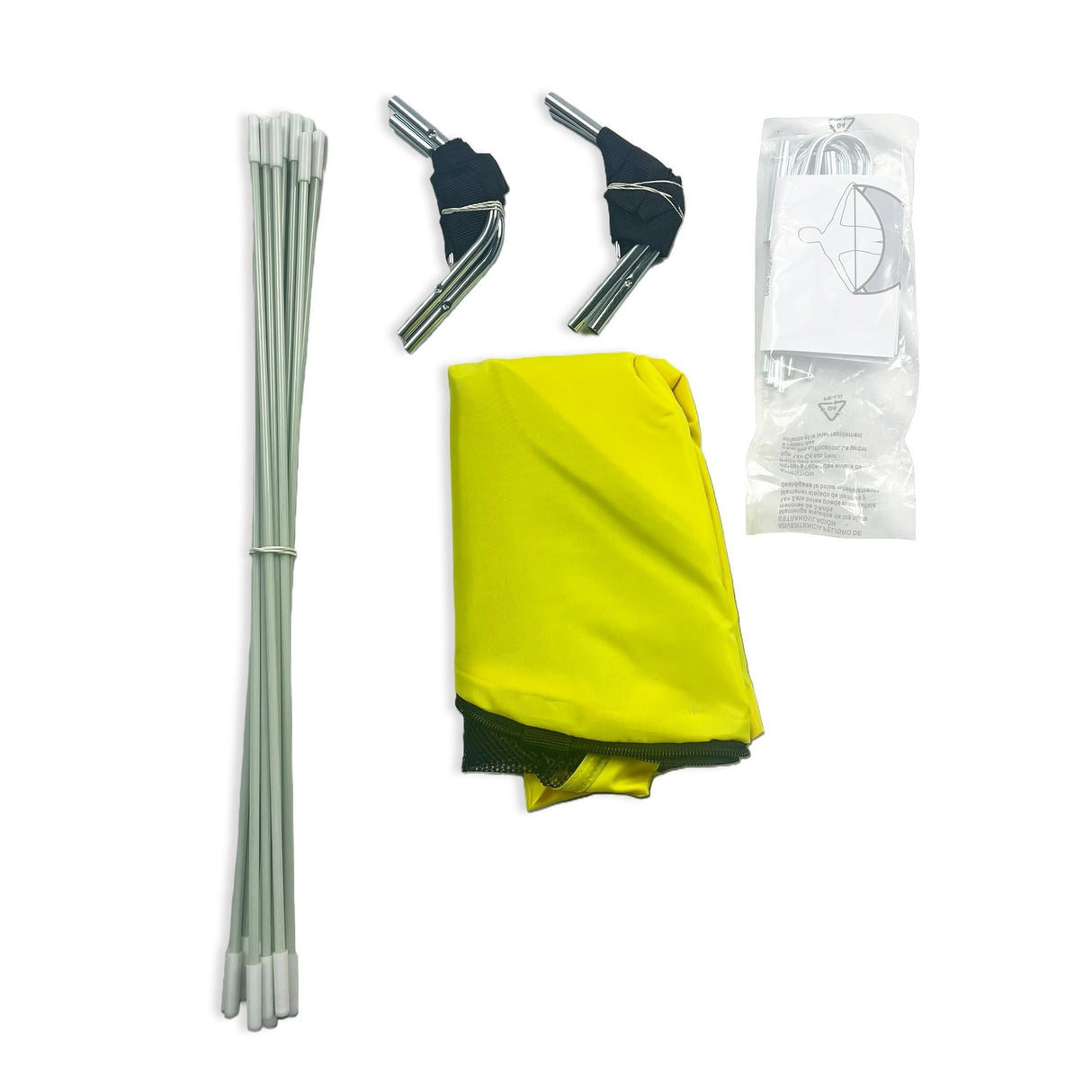 2-Pack Pop-Up Soccer Nets – 3x2ft Portable Training Goals with Carry Bag for Kids Ages 5–12