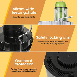 Modern 900W Kitchen Juicer - Compact and Efficient for Quick Fruit and Veg Juicing at Home